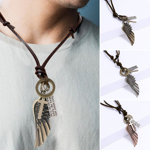 Collier Pendentif Ailes d'Ange Personnalité