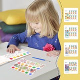 Notes de coloriage aquarelle