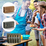 Sac de rangement pour bouteilles d'épices de camping