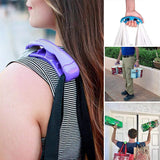 Porte-sac d'épicerie mains libres