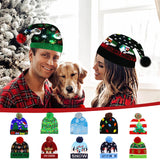 Bonnets LED de Noël