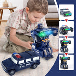 Transformer la voiture de jouet de modèle de robot