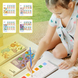 Notes de coloriage aquarelle