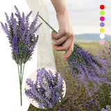 Fleurs de lavande artificielles d'extérieur