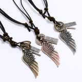 Collier Pendentif Ailes d'Ange Personnalité
