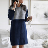 Robe à manches longues et panneaux