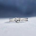 Bague à double anneau mère et fille