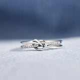 Bague à double anneau mère et fille