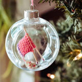 Ornement de Noël à Tricoter
