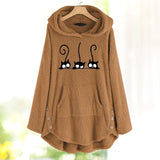 Sweat-shirt à imprimé peluche