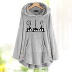 Sweat-shirt à imprimé peluche
