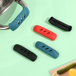 Couvercle de Poignée de Pot Anti-brûlure en Silicone
