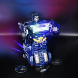 Transformer la voiture de jouet de modèle de robot