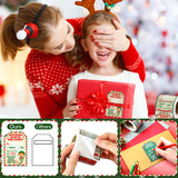 Rouleau d'autocollants Père Noël