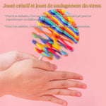 🎁 Jouet de Soulagement du Stress en Bois Lollipop