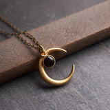 Collier Lune Sorcière