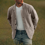 Veste Décontractée de Couleur Unie