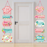 Bannières de porte en papier pour la fête des mères