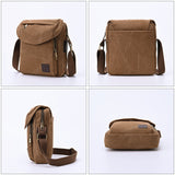 Sac messager d'affaires en toile