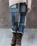 Leggings Très Élastiques avec Imprimé