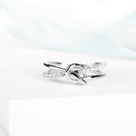Bague à double anneau mère et fille