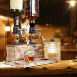 Distributeur de boissons alcoolisées Whiskey en bois
