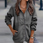 Veste Polaire Manches Longues Couleur Unie
