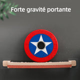 Étagère à Chaussures de Vidange Murale Sans Trou