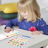 Notes de coloriage aquarelle