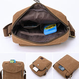 Sac messager d'affaires en toile