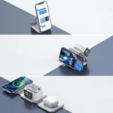 Chargeur de voyage sans fil 3 en 1