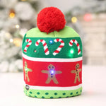 Bonnets LED de Noël