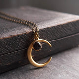 Collier Lune Sorcière