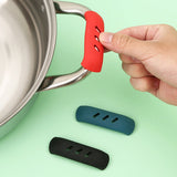 Couvercle de Poignée de Pot Anti-brûlure en Silicone