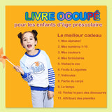 Livre de pâte cognitive pour l'éducation précoce des lumières pour les enfants