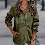 Veste Polaire Manches Longues Couleur Unie