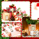 Rouleau d'autocollants Père Noël