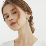 Ensemble d'ornement floral rotatif