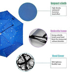 Chapeau parapluie extérieur double couche