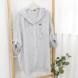 Chemise à manches longues à capuche