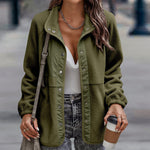 Veste Polaire Manches Longues Couleur Unie