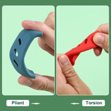Couvercle de Poignée de Pot Anti-brûlure en Silicone
