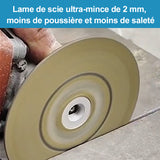 Disques à tronçonner pour meuleuses d'angle