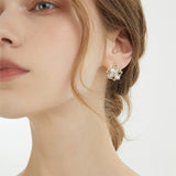 Ensemble d'ornement floral rotatif