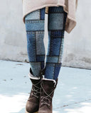 Leggings Très Élastiques avec Imprimé