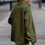 Veste Polaire Manches Longues Couleur Unie