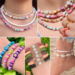 Kit de fabrication de bracelets en perles d'argile