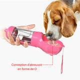 Bouteille d'eau portable pour chien
