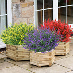 Fleurs de lavande artificielles d'extérieur
