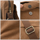 Sac messager d'affaires en toile